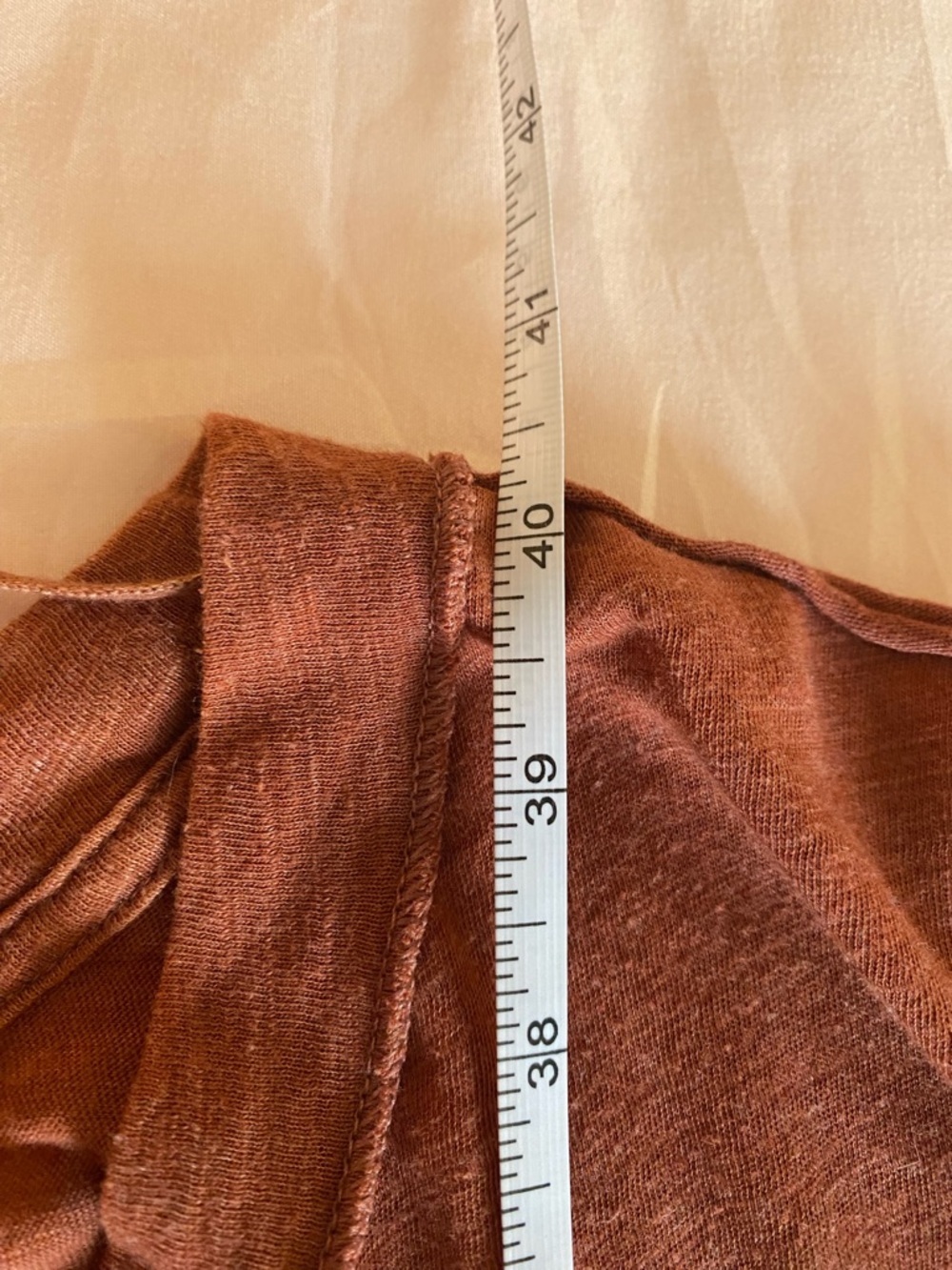 We The Free Rust Orange Tunic Dress - Picture 6 of 7